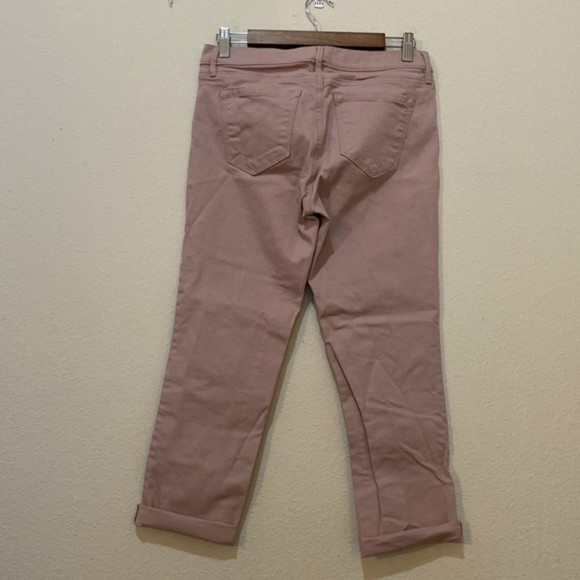 Loft Jeans Jegging Womens 8 Petite Ankle Cropped Stretchy Pink Spring Summer - Picture 4 of 11